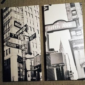 Set of Susan Bryant New York Canvas Prints